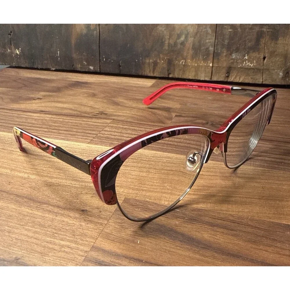Vera Bradley Havana Rose (HRS) ReadersEyeglass Frames Only 50-10-130 VB Ashleigh